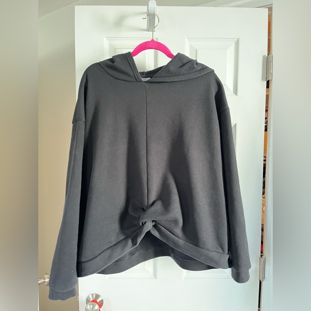 Zella front twist sweatshirt